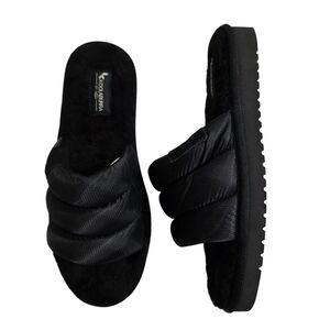 Koolaburra by UGG Men's Rommie Nylon Slippers 1135897 Black Size 8